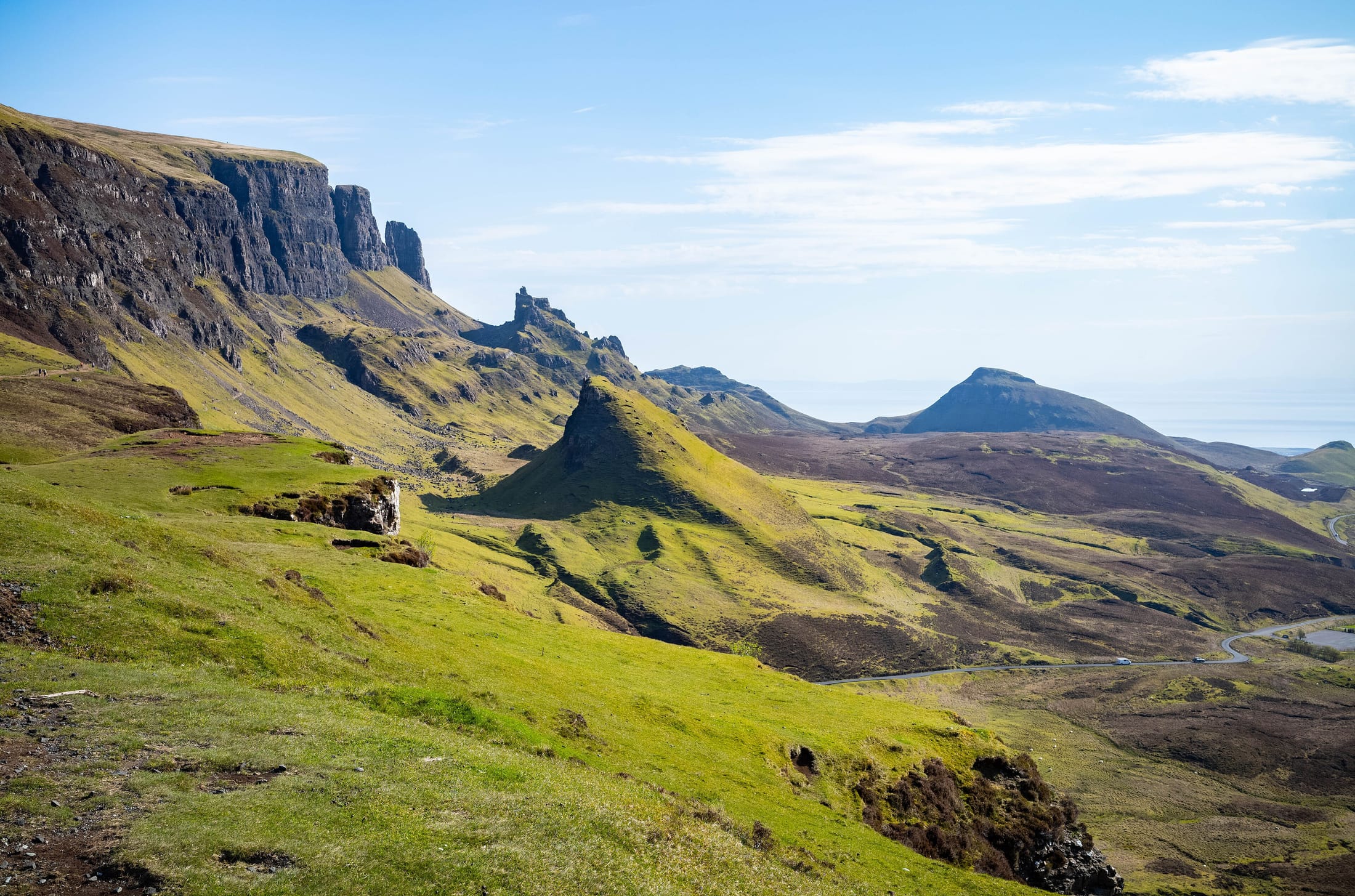 Morning light over the Quiraing, Isle of Skye